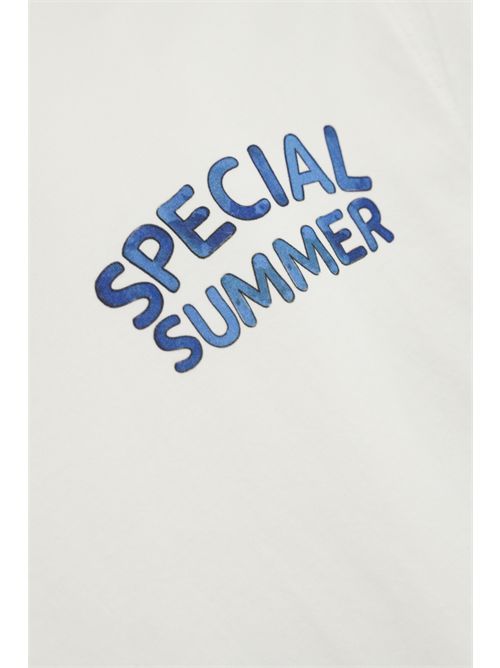 T-shirt con stampa Vespa Special Summer Mc2 Saint Barth | TSHIRT MAN02650H SUMMER VESPA 01N